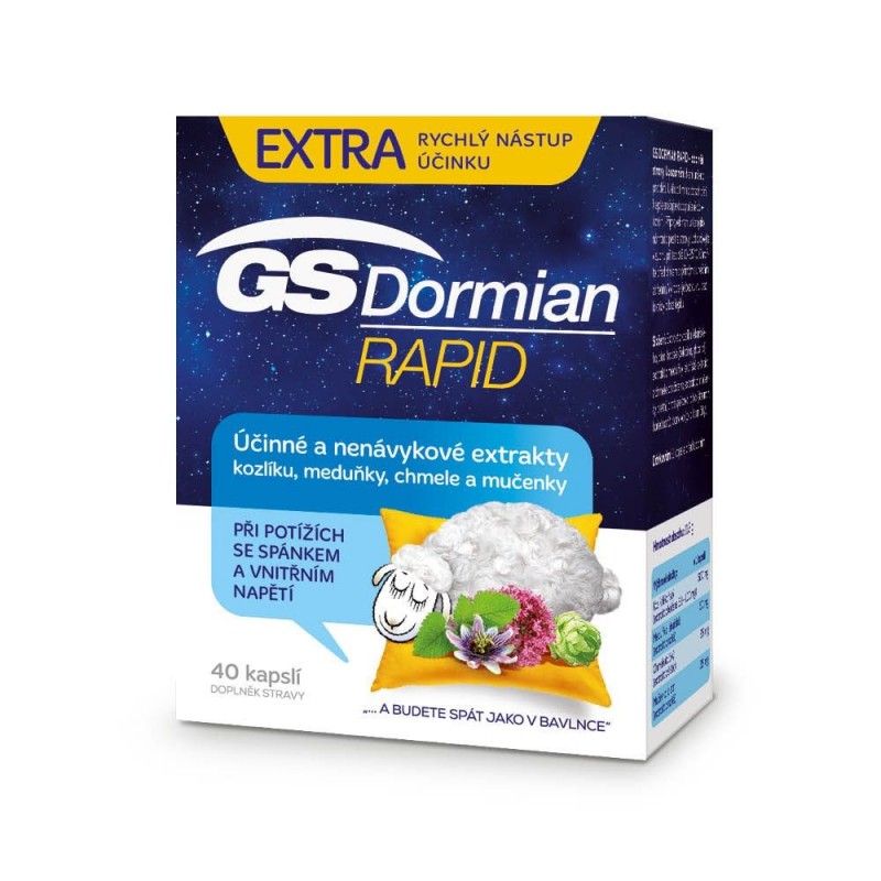 GS Dormian rapid 40 kapslí