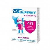 GS Superky antibio 40 probiotika 10 kapslí