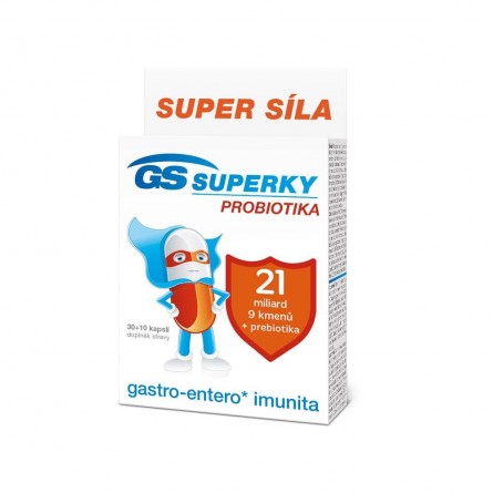 GS Superky probiotika 30+10 kapslí