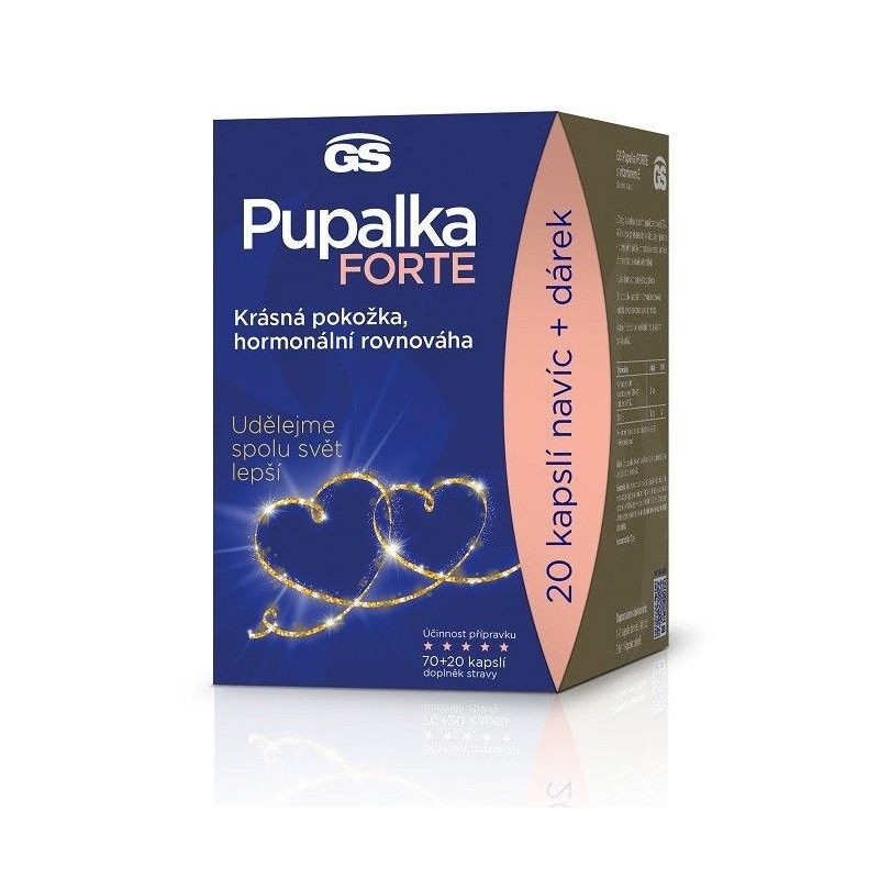 GS Pupalka forte 70+20 kapslí