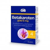 GS Betakaroten gold 6 mg 30 kapslí
