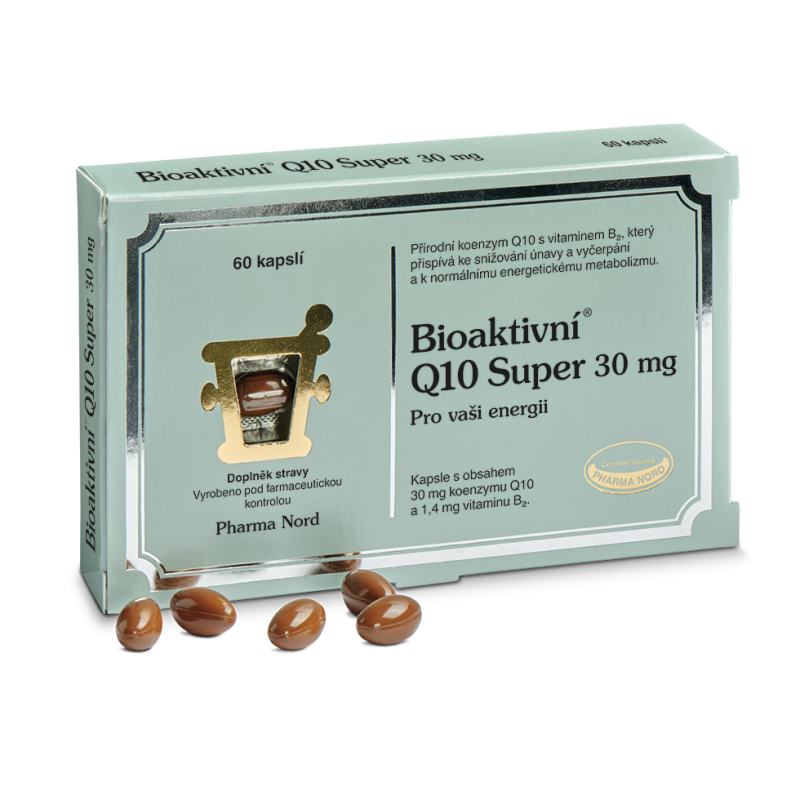 BIOAKTIVNÍ Q10 Super 30 mg 60 kapslí