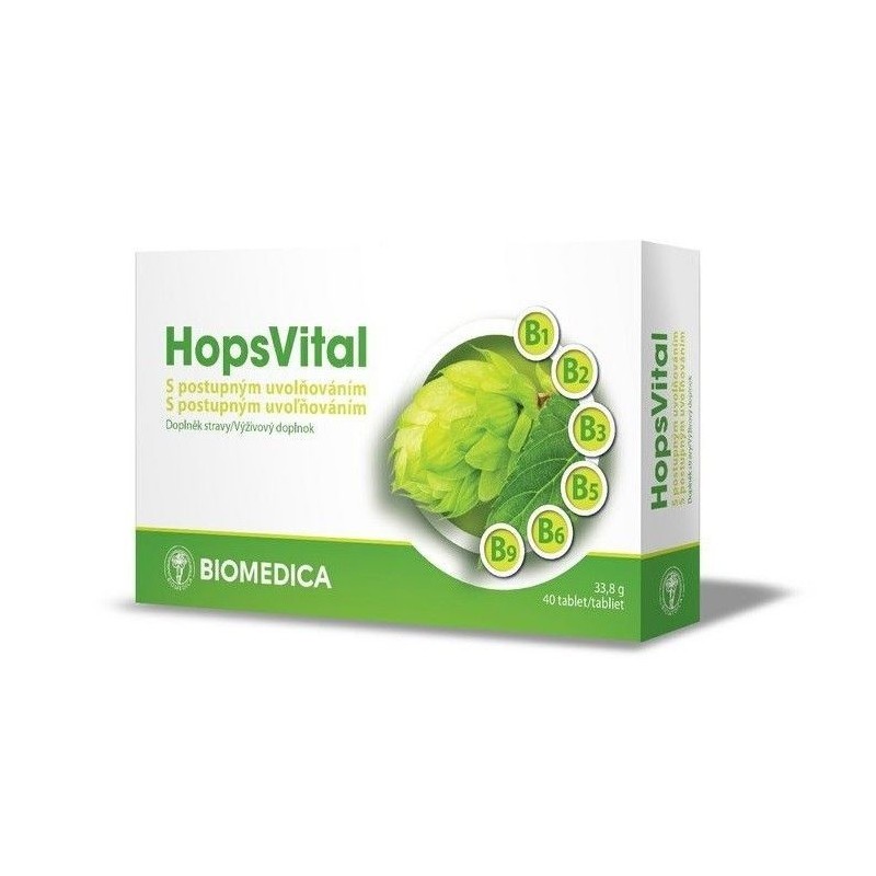 BIOMEDICA Hopsvital 40 tablet