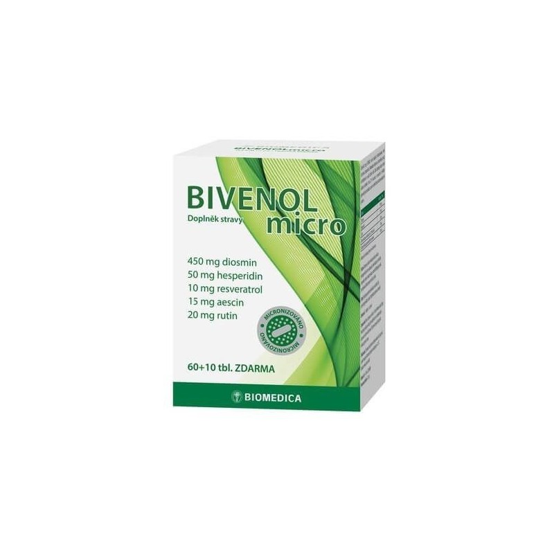 BIOMEDICA Bivenol micro 60+10 tablet