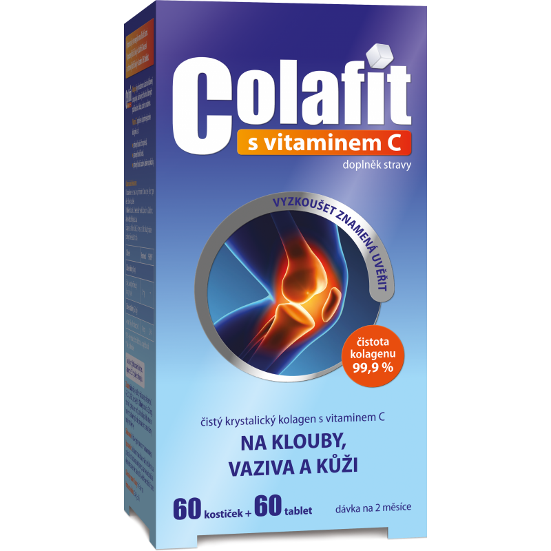 COLAFIT s vitaminem C 60 kostiček + 60 tablet
