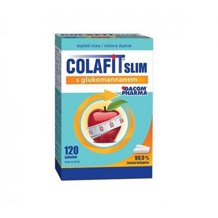 COLAFIT slim s glukomannanem 120 tablet