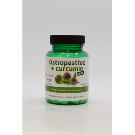 GALMED Ostropestřec + curcumin forte 60 kapslí