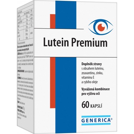 GENERICA Lutein premium 60 kapslí