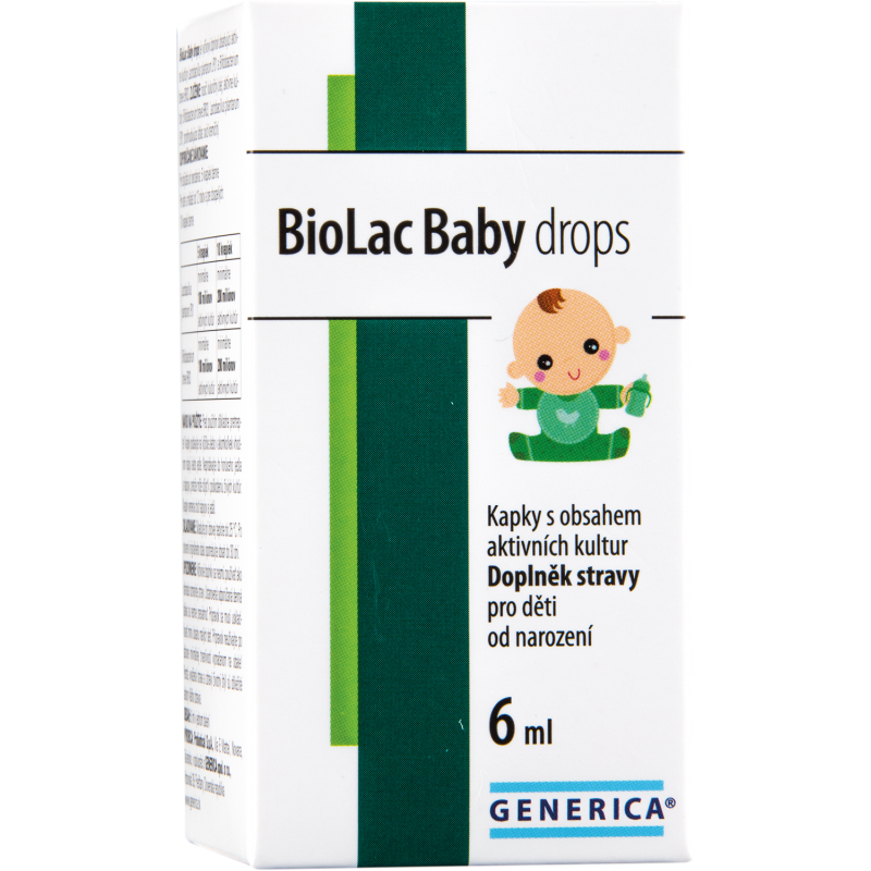 GENERICA Biolac baby drops 6 ml