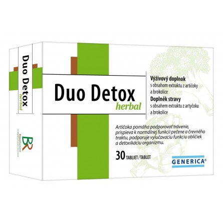 GENERICA Duo detox herbal 30 tablet