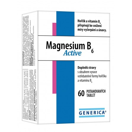 GENERICA Magnesium B6 active 60 tablet