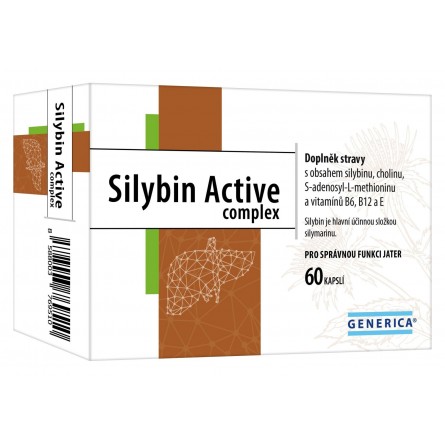 GENERICA Silybin active complex 60 kapslí
