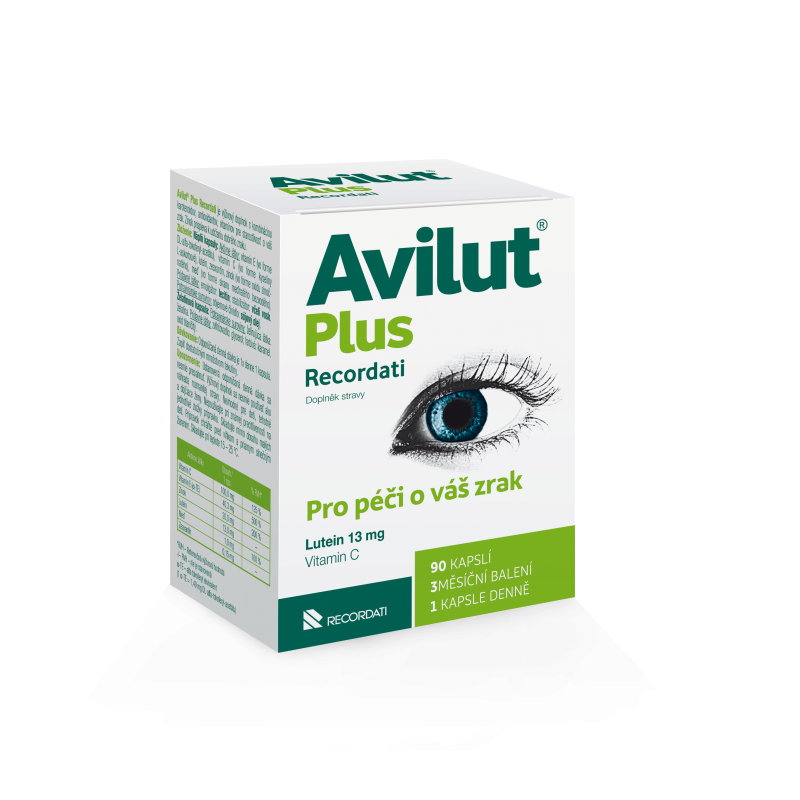 AVILUT Plus Recordati 90 kapslí