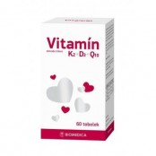 BIOMEDICA Vitamín K2+D3+Q10 60 tobolek