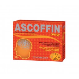 BIOMEDICA Ascoffin energy nápoj v prášku 80 g