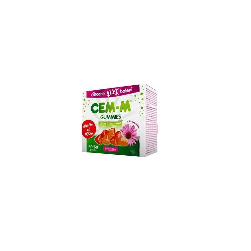 CEM-M Gummies Imunita 60+60 želatinek