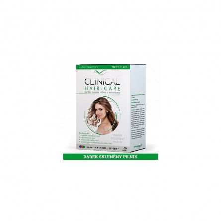 CLINICAL Hair-Care vlasová výživa 60 tobolek + dárek