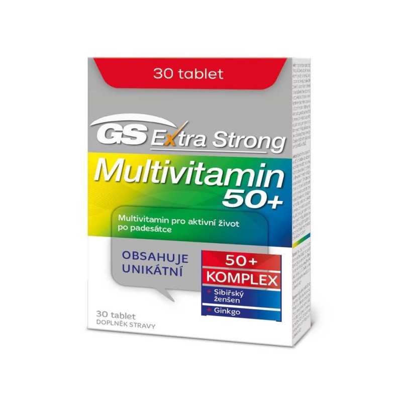 GS Multivitamin extra strong 50+30 tablet