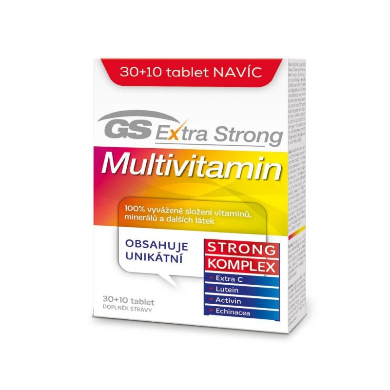 GS Multivitamin extra strong 30+10 tablet