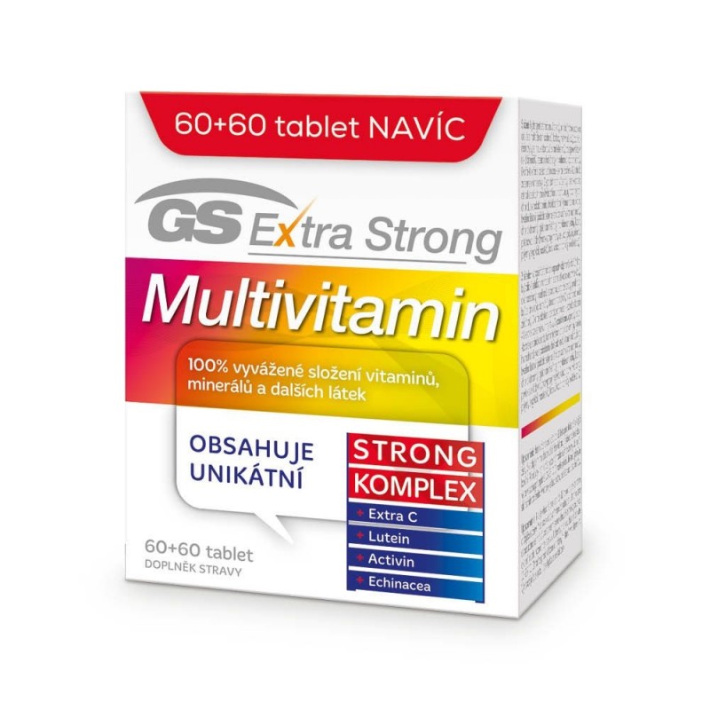 GS Multivitamin extra strong 60+60 tablet