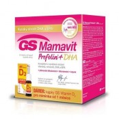 GS Mamavit Prefolin + DHA 30 tablet + 30 kapslí + dárek