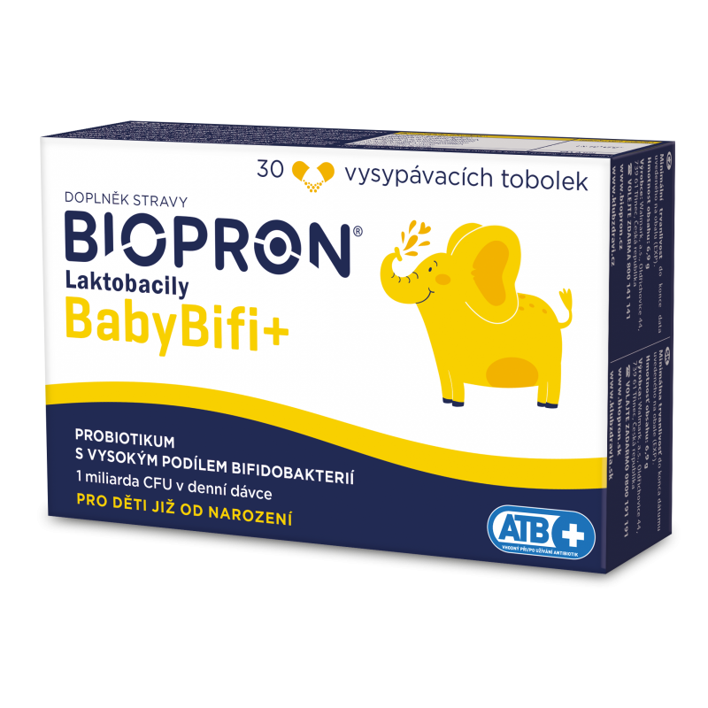 BIOPRON Laktobacily Babybifi+ 30 tobolek