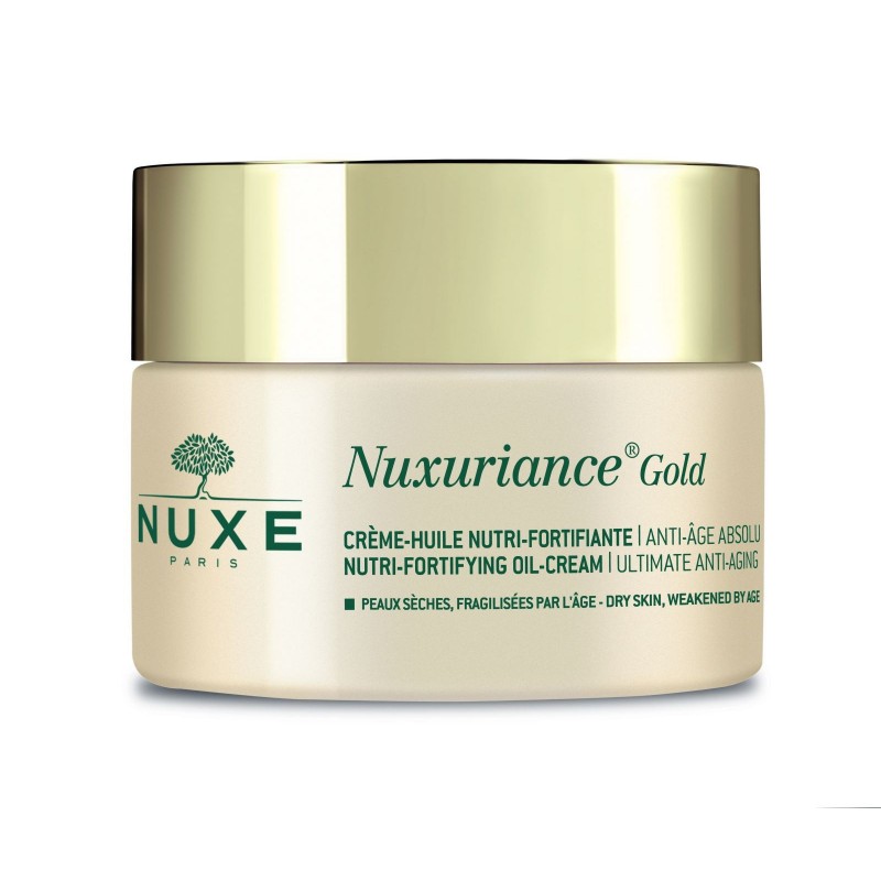 NUXE Nuxuriance Gold OIL CREAM Vyživující olejový krém se zpevňujícím účinkem 50 ml