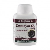 MEDPHARMA Coenzym Q10 60 mg + vitamin E 60+7 tobolek