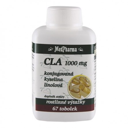 MEDPHARMA CLA 1000 mg konjugovaná kyselina linolová 67 tobolek