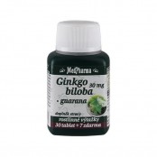 MEDPHARMA Ginkgo biloba 30 mg + guarana 30+7 tablet