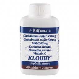 MEDPHARMA Klouby 60+7 tablet