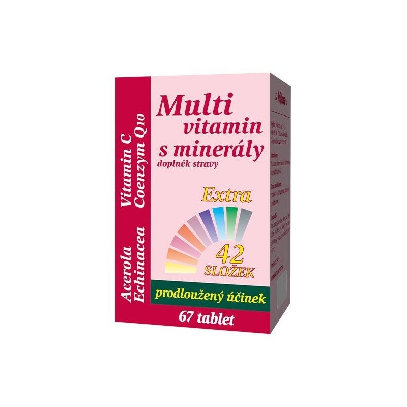 MEDPHARMA Multivitamin s minerály extra 42 složek 67 tablet