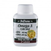 MEDPHARMA Omega 3 rybí olej forte 37 tobolek