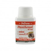MEDPHARMA Panthenol 40 mg + selen + vitaminy C, E forte 30+7 tobolek