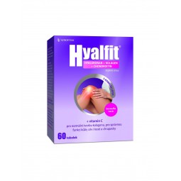 HYALFIT Hyaluronan + kolagen + chondroitin 60 tobolek