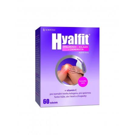 HYALFIT Hyaluronan + kolagen + chondroitin 60 tobolek