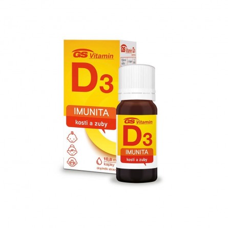 GS Vitamin D3 Imunita kapky 10,8 ml