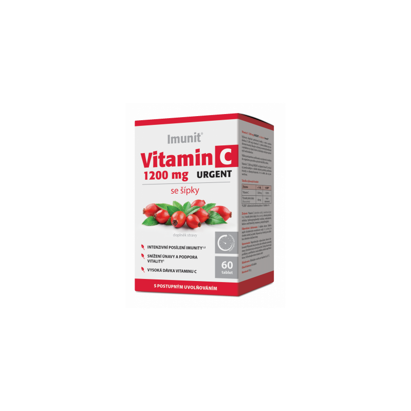 IMUNIT Vitamin C 1200 mg urgent se šípky 60 tablet