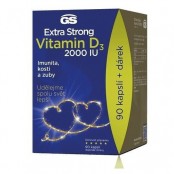 GS Vitamin D3 2000 IU extra strong 90 kapslí