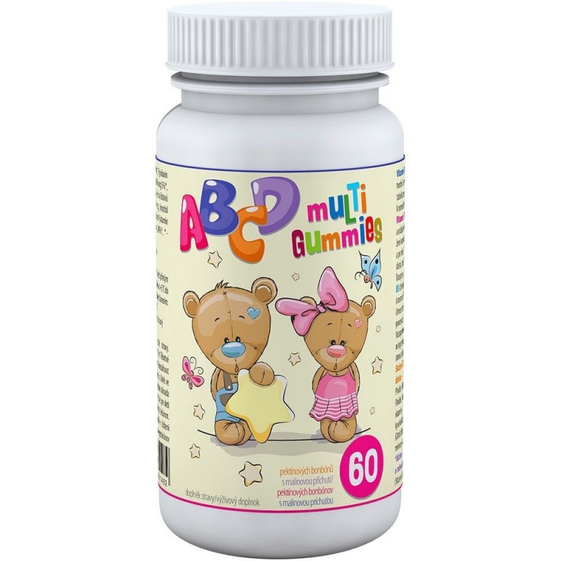 GUMMIES ABCD multi 60 pektinových bonbónů