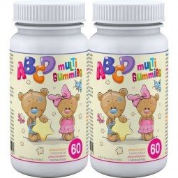 GUMMIES ABCD multi 60+60 pektinových bonbónů