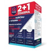 IQ MAG Hořčík 375 mg + B6 40+20 šumivých tablet