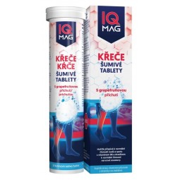 IQ MAG Křeče 20 šumivých tablet s grapefruitovou příchutí