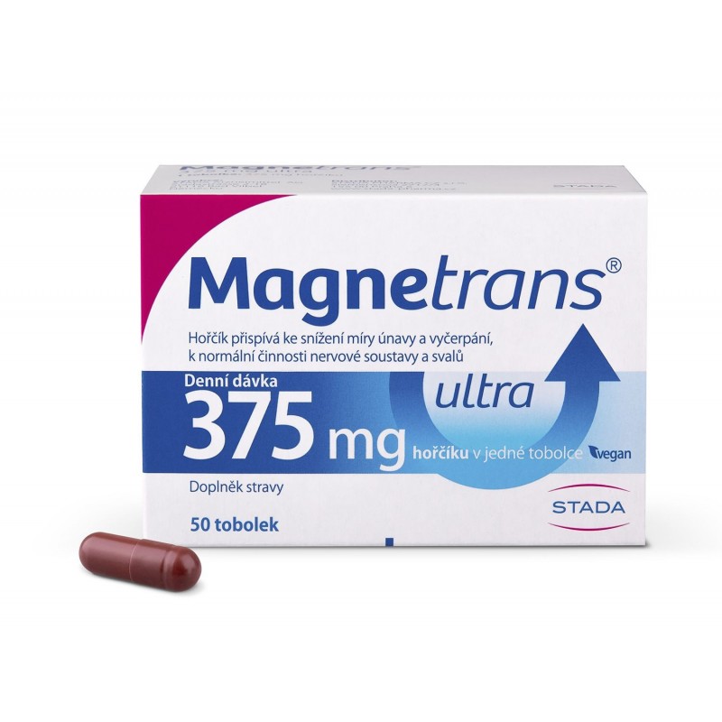 MAGNETRANS 375 mg ultra 50 tobolek