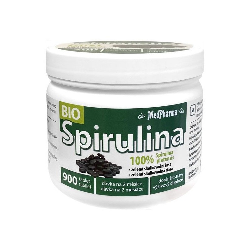 MEDPHARMA Bio Spirulina 100% 900 tablet
