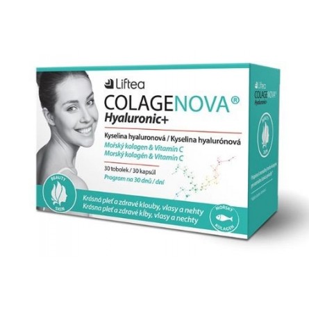 LIFTEA Colagenova Hyaluronic+ 30 tobolek