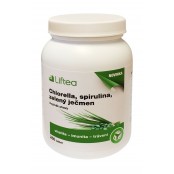 LIFTEA Chlorella, spirulina, zelený ječmen 250 tablet