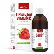 LIFTEA Liposomální vitamín C příchuť jahoda 250 ml