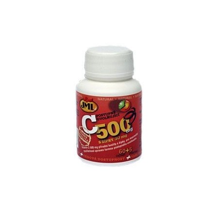 JML Vitamin C 500 mg s šípky 60+5 tablet