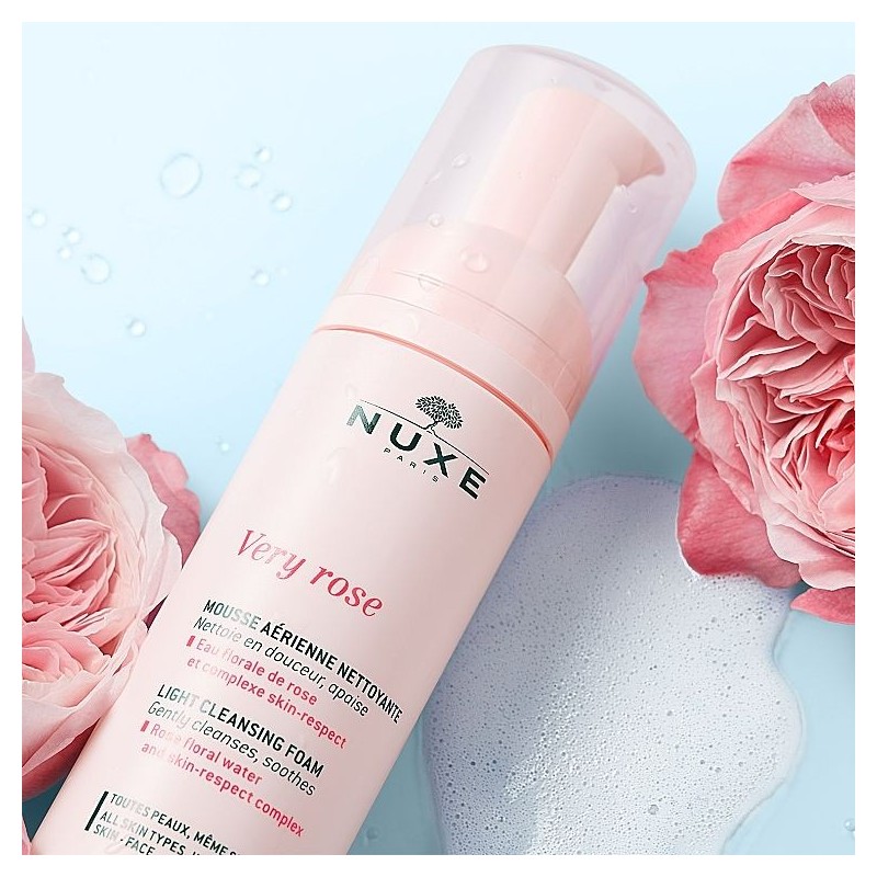 NUXE Very rose Lehká čisticí pěna 150 ml